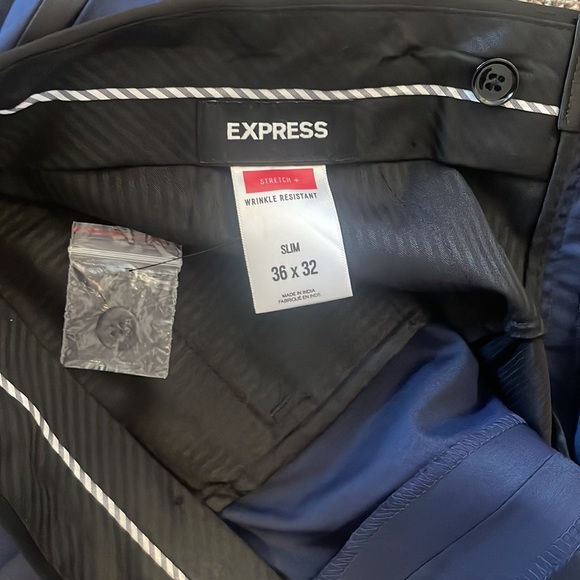 NWT Express Slim Tuxedo Pants - Picture 7 of 10